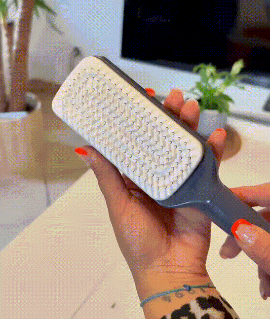Brosse rétractable — Nettoyage rapide de la brosse à cheveux